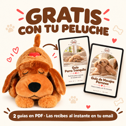 Guías en PDF gratis con el peluche con latido Bien Perrito
